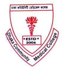Dhaka Community Medical College Logo